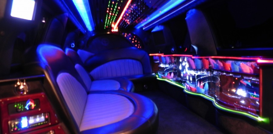 Ford Expedition Limo Interior